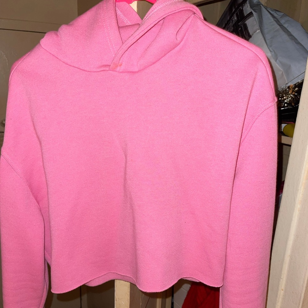 Pink Croptop Sweater